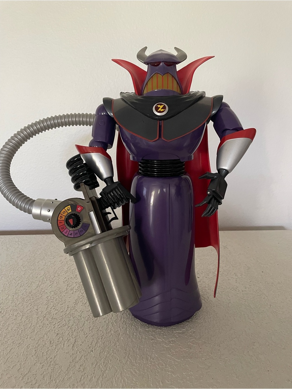 Disney Store Pixar Toy Story Evil Emperor Zurg 15” Talking Action Figure